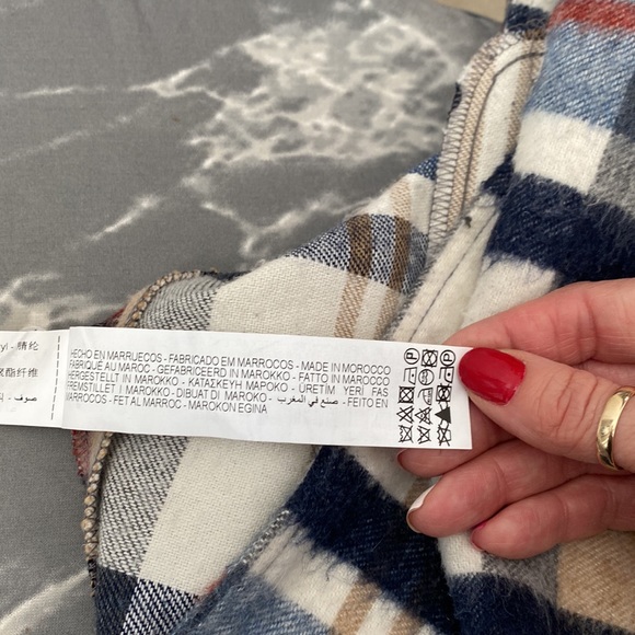 ❗️SOLD❗️Zara Plaid Shacket Size S - Picture 10 of 11